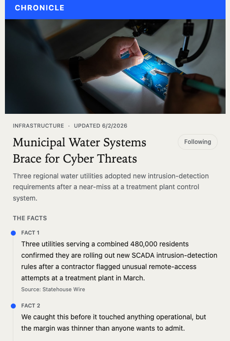 Chronicle News screenshot