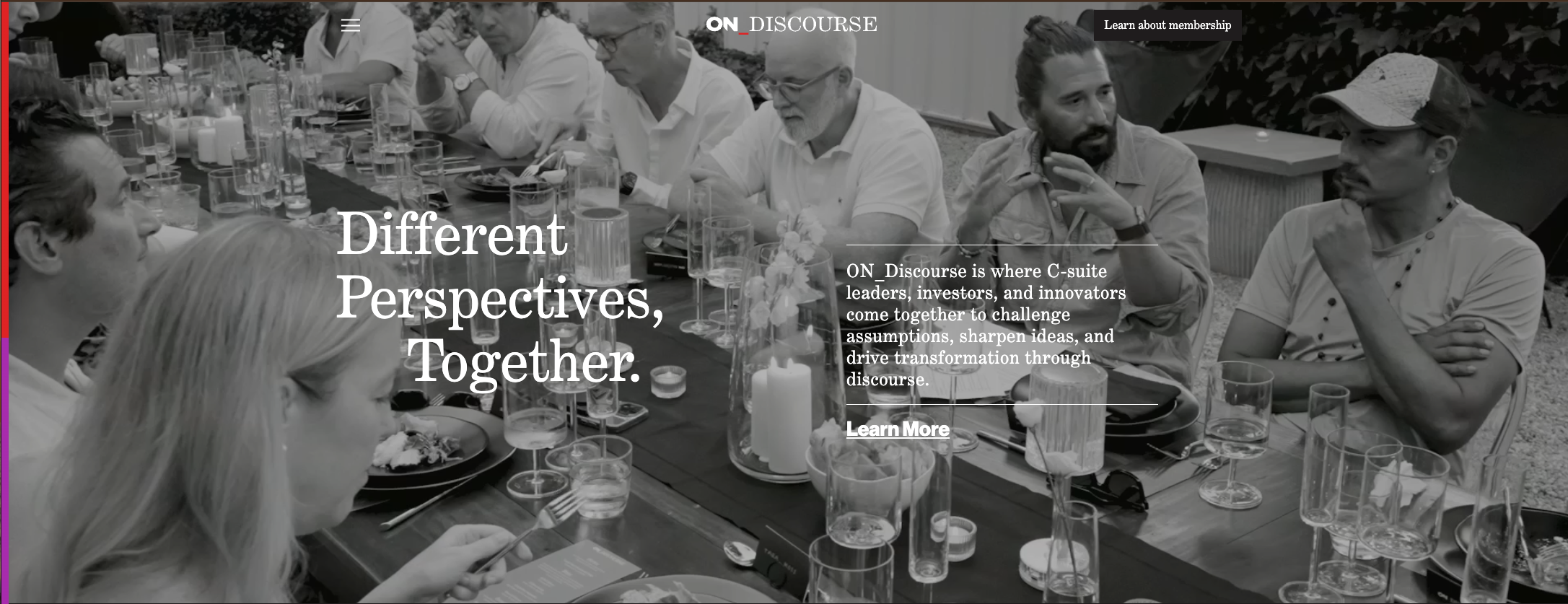 ON_Discourse homepage